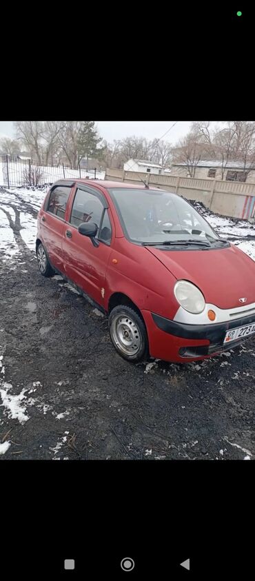 Daewoo: Daewoo Matiz: 2006 г., 0.8 л, Механика, Бензин, Хэтчбэк