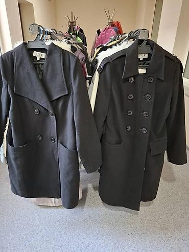 Пальто: Пальто, Классика, Осень-весна, Драп, По колено, Двубортная модель, Все размеры — 3