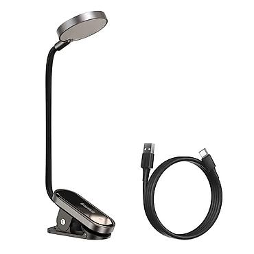 parda tul: Baseus Comfort Reading Tünd Boz Qısqaclı Masa Lampası (DGRAD-0G) — 1