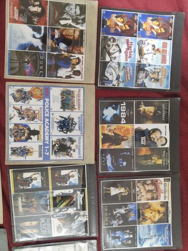 Kasete, CD i DVD: Kolekcija sa 13 cd kompilacija po 6 filmova na jednom cd-u, znaci — 2
