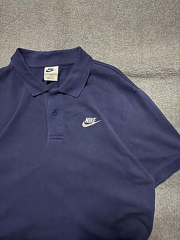 polo kurtka: Polo köynək, Nike, M, rəng - Göy — 2