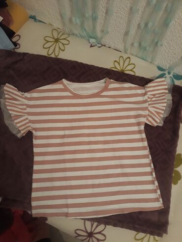 majica sa puf rukavima: M (EU 38), L (EU 40), XL (EU 42), Cotton, color - Pink