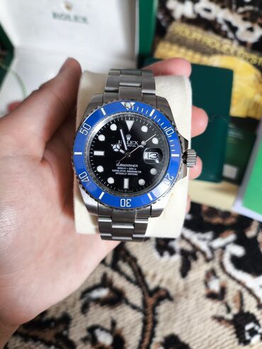 часы оптом и розница: Классикалык сааттар саат, Rolex, Күмүш, Швейцария, Суу өткөрбөөчү, Асыл нуска, Эркектердики, Жаңы