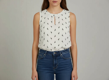 bluzki z aplikacja: Greenpoint, Women's blouse, size M