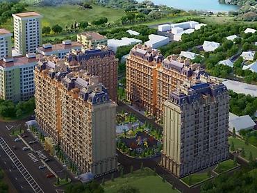 4: 4 комнаты, 125 м², Ак-Кеме Элитка, 12 этаж, ПСО (под самоотделку) — 1
