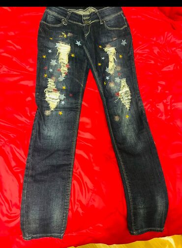 Джинсы, Унисекс, 10 - 12 лет, Calvin Klein