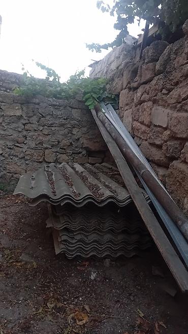 mis caynik: Şifer dam örtüyü lövhələri - Material: Dalğalı şifer lövhələri - — 2