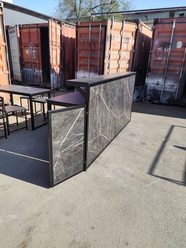 Мебель на заказ: Барная стойка в стиле лофт Ресепшн Стол кассовый на заказ изготовим — 5