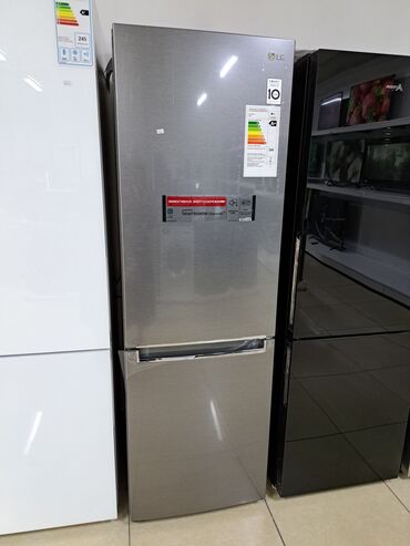 Телевизоры: Холодильник LG, Новый, Двухкамерный, No frost, 60 * 185 * 65, С рассрочкой