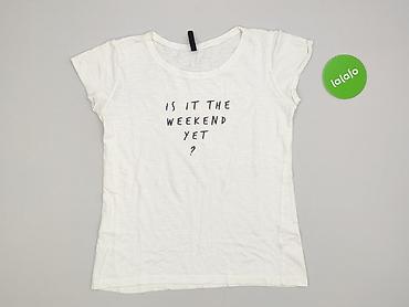 t shirty basic: Sinsay, T-shirt damski, rozmiar M — 2