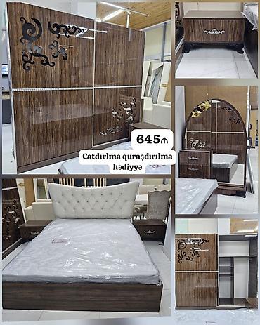Yataq otağı dəsti – modern klassik dizayn *645₼ Yataq mebel desti*