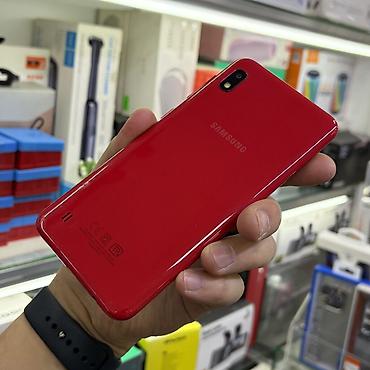 note 2: Samsung Galaxy A10, Б/у, 32 ГБ, цвет - Красный, 2 SIM — 6