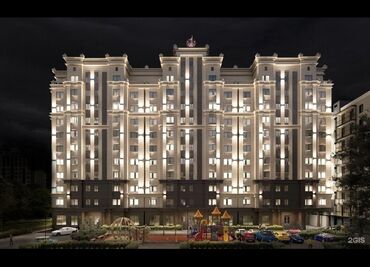 дом 110 квартал: 1 комната, 53 м², Элитка, 9 этаж, ПСО (под самоотделку)