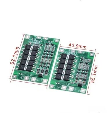 auto radio mp5: BMS-4S Litijumski Punjač 40A / Zaštita za Baterije-1 🔋⚡ Dimenzije: 44
