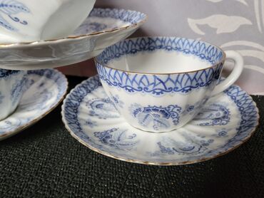 Kuhinjski setovi: Soljice porcelanske vintaz za kafu,caj. Soljice komada 3 u — 3