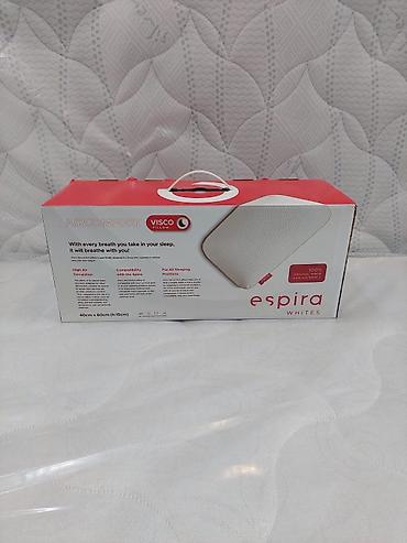 Текстиль: Espira firmasının Aircomfort ortopedik yastığı. Ölçüsü: 40*60 — 2