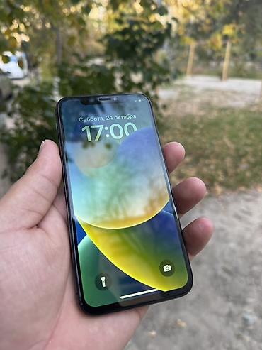 iphome x: IPhone X, Б/у, 64 ГБ, Space Gray, 100 % — 1