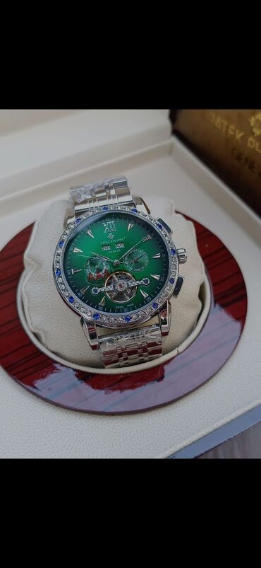 Qol saatları: Yeni, Qol saatı, rəng - Gümüşü — 4