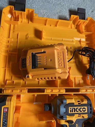 led fanar: INGCO P20S 20V Brushless akkumulaytorlu vurucu tornavida seti — 4