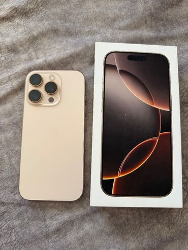 ipad 9 ikinci el: IPhone 16 Pro, 128 GB, Desert Titanium, Simsiz şarj, Face ID