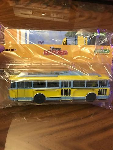 Искусство и коллекционирование: Modimio “Bizim Avtobuslarımız” seriyası – Škoda 9TR trolleybus modelı — 1