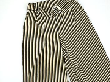 bluzki w czerwone paski: Material trousers, New Look, S (EU 36), condition - Very good