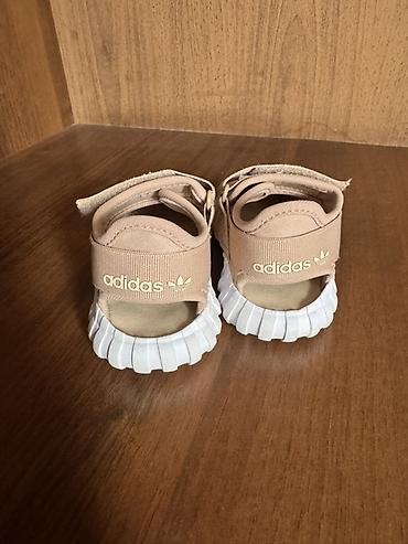 кийии: Детские сандалии adidas Originals - Цвет: бежевый (нюд) с белой — 5