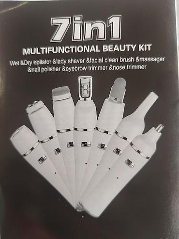 baş: Kemei KM-2189 – 7-in-1 çoxfunksiyalı gözəllik dəsti Xüsusiyyətlər: - — 2