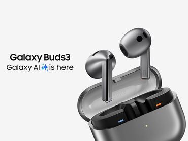 Səs gücləndiriciləri: Yeni Simsiz (Bluetooth) Qulaqcıqlar, Samsung, rəng - Gümüşü
