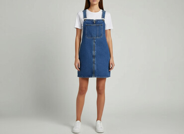 chabrowa sukienki na wesele plus size: Denim Co, Напівкомбінезони жіночі, розмір 2XS