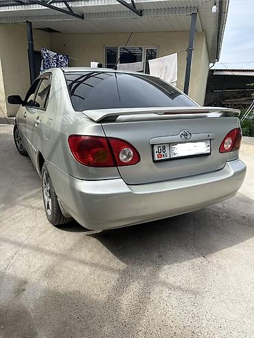 e6 3: Toyota Corolla: 2002 г., 1.8 л, Автомат, Бензин, Седан — 4