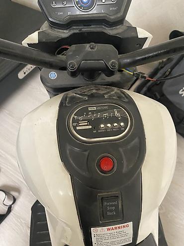 10 yaş için motorlar: Uşaq elektrik motosikleti – FMF dizaynlı Xüsusiyyətlər: - Elektriklə — 1