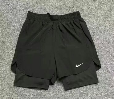 шорты мужские спортивные: Мужские шорты, 2XL (EU 44), Nike, Новый, цвет - Черный, Самовывоз, Платная доставка