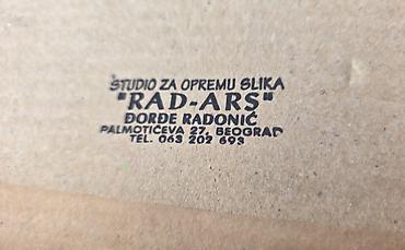 biljka bibera: Dekorativno zidno ogledalo 90x40 sa ručno izrađenim osmostranim — 2