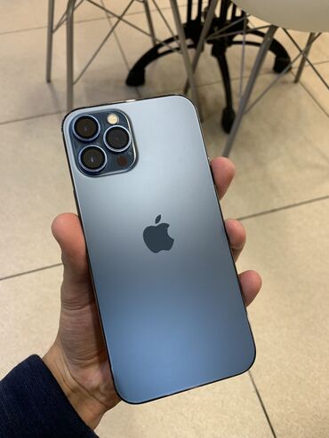 Apple iPhone: IPhone 12 Pro Max, Б/у, 256 ГБ, Синий, 82 %