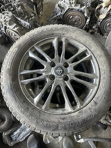 аули 80: Комплект колес Goodyear Vector 4Seasons на литых дисках. - Шины — 3