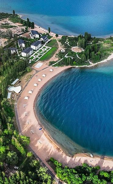 Иссык-Куль 2026: Квартира, ЦО Chaika Resort, Сары-Ой, Барбекю, Баскетбольная площадка, Детская площадка — 12
