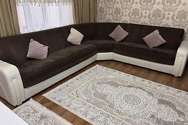Künc divan – L formalı, geniş və rahat model - Rəng: tünd qəhvəyi lalafo.az -da Künc divan – L formalı, geniş və rahat model - Rəng: tünd qəhvəyi