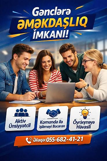 wp iş grupları: Gənclər üçün əməkdaşlıq imkanı! Axtarılan xüsusiyyətlər: - Aktiv — 1
