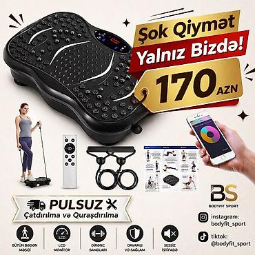 İdman və istirahət: Ünvanlara və metroralara çatdırılma var Ev üçün fitnes dəsti — 2