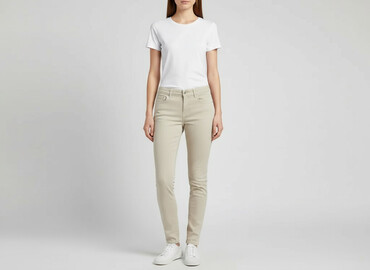 spodnie typu paperbag zara: Jeans for women, size S