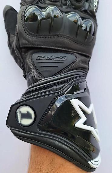 Oprema za bicikliste: Moto rukavice – dugođanke, sportski kroj - Materijal: kombinacija — 16