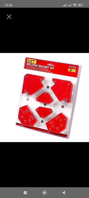acar desti: DZT Welding Magnet Set – 6 parça Metal detalların qaynaq zamanı sabit — 1