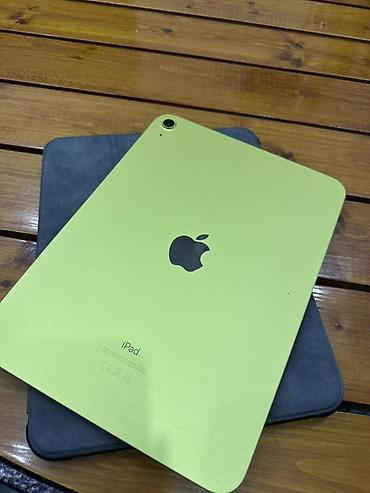 ipad 10 cu nesil: Apple iPad 10th 2022 planşet – sarı rəng. Xüsusiyyətlər: - Tam — 4