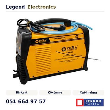 kreditle drel: Elan başlığı: Qaynaq cihazı TeXa 255A T-88255 Qaynaq cihazı TeXa 255A — 1