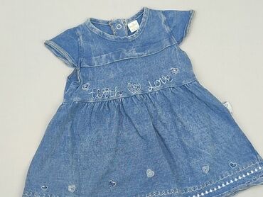 biala sukienka na ramiaczka: Dress, 12-18 months, condition - Fair