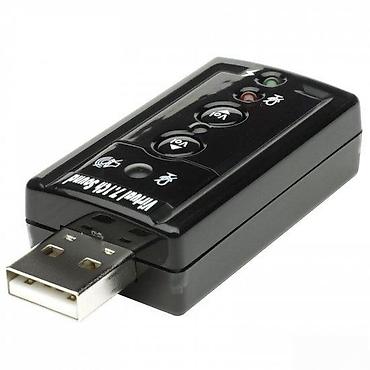 Video kartice i zvučne kartice: USB ZVUČNA KARTICA 7.1 ZVUK SA 4 TASTERA | Filip - 06******** Poziv — 2