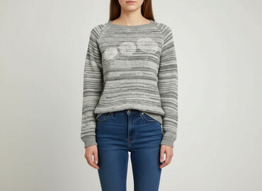 sweter z odkrytymi ramionami zara: Sweter damski, rozmiar S