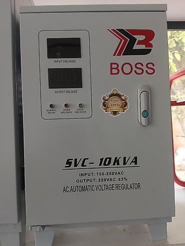 стаблизатор напряжения: Стабилизаторы напряжения BOSS SVC Модели: - SVC-10KVA - SVC-15KVA — 3