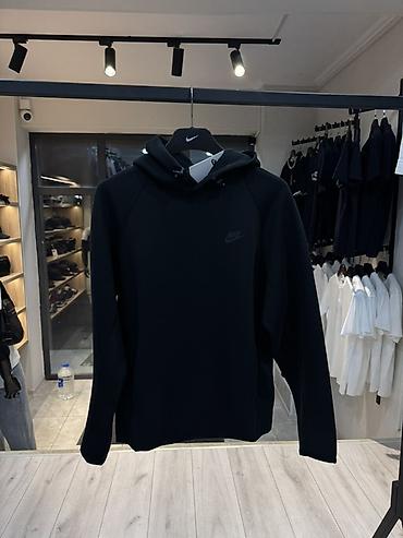nike кофта: Мужская толстовка, L, XL, 2XL, Nike, Новый, цвет - Черный, Самовывоз — 1